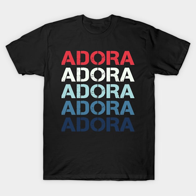 Adora Name T Shirt - The Legend Is Alive - Adora An Endless Legend Dragon Gift Item T-Shirt by riogarwinorganiza